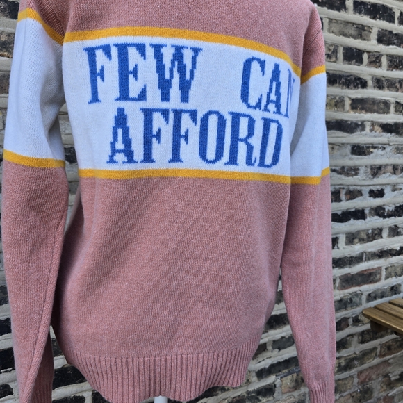 Luxury Gyles&George Luxury Sweater - Pink and White. - Picture 3 of 4